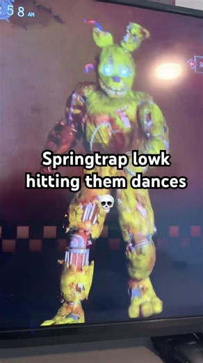Springtrap hitting them dances!🤣 #memes#ytshorts#youtubeshorts#springtrap#shorts#youtube