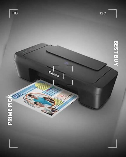 Canon PIXMA E470 All in One (Print, Scan, Copy) WiFi Ink Efficient Colour Printer for Home