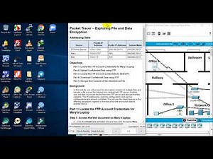 2.5.2.6 Packet Tracer - Exploring File and Data Encryption