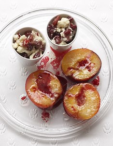Fruits rouges et « pesto » au chocolat blanc pour 4 personnes - Recettes - Elle à Table
