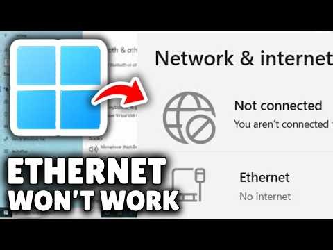 How To Fix Ethernet Connection In Windows