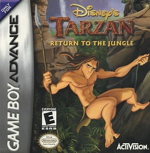 Tarzan : Return to the Jungle sur Gameboy Advance