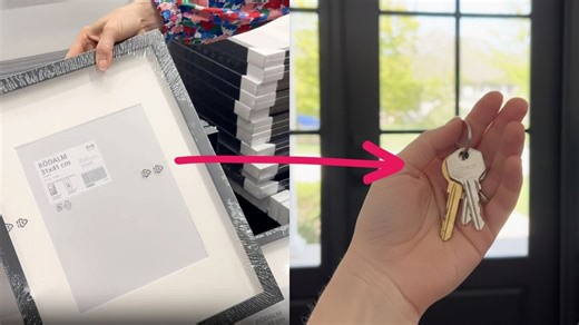 The genius IKEA frame idea everyone's copying in their entryway!
