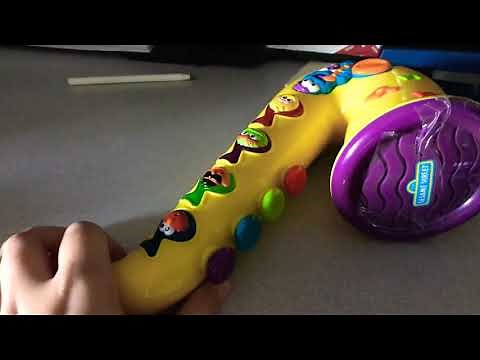 Fisher Price Sesame Street Rock n Roll Saxophone
