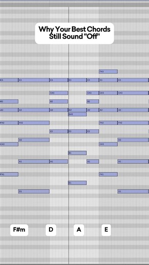 Why Your Best Chords Still Sound "Off" #ableton #musicproducer #piano #midi #chords