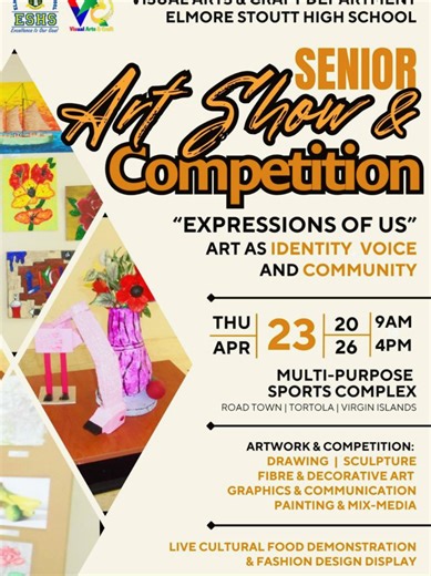 Its the ending of March so it's time to save this date in your calendars!!! The ESHS presents the art departments senior art show and competition. It will be quite entertaining, with art,fashion and food demonstrations included! We hope to see you there on the 23rd of April!!#artshow #artcompetition #artwork #fashiondisplay #creatives @KenJe
