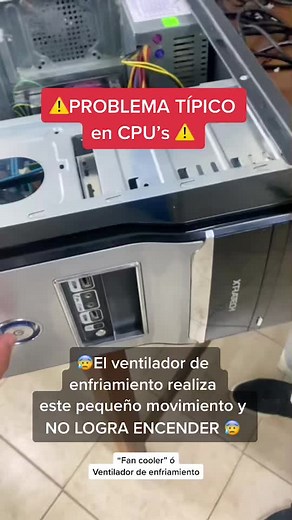 Problemas con el ventilador de CPU: diagnóstico y solución