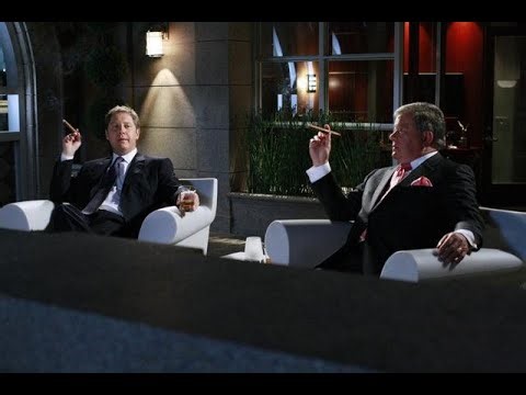 Violence is good - Alan Shore (James Spader) and Denny Crane (William Shatner) - Boston Legal