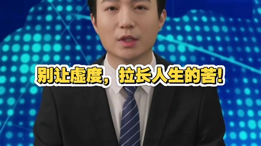 别让虚度，拉长人生的苦！