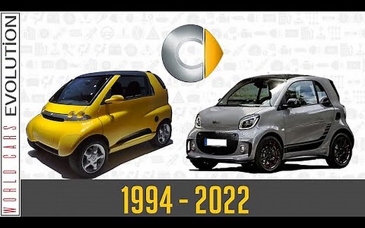 Smart 汽车进化史 (1994 - 2022)