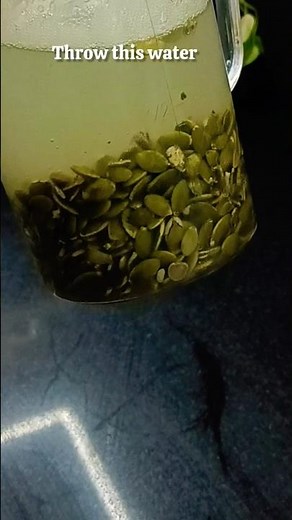 tips and tricks episode 86: pumpkin seeds water useful? chew or swallow seeds? #shortsfeed