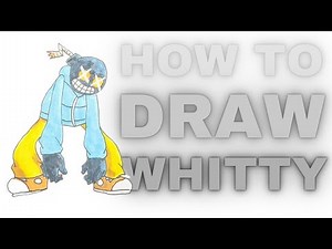 How to draw Whitty (Friday Night Funkin')