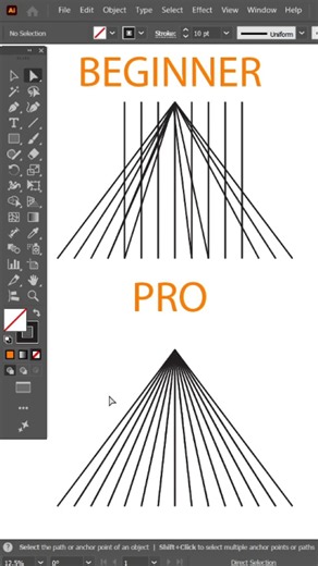 Why your Illustrator lines are uneven (and how to fix it) #illustratortips