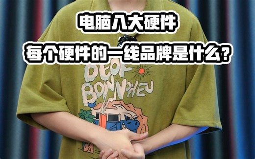 电脑八大硬件每个硬件的一线品牌是什么？
