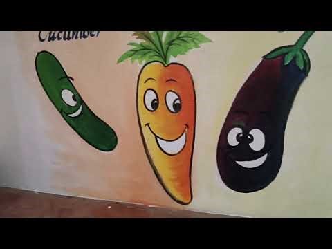 LKG & UKG classroom - Learning with joy.