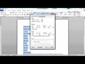 HƯỚNG DẪN CÁCH TRÌNH BÀY VĂN BẢN CHÍNH QUY TRONG WORD 2010