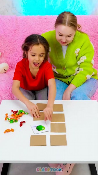 🧩 DIY matching game! Find the PAIRS & WIN! 🏆🔍 #Shorts #DIY