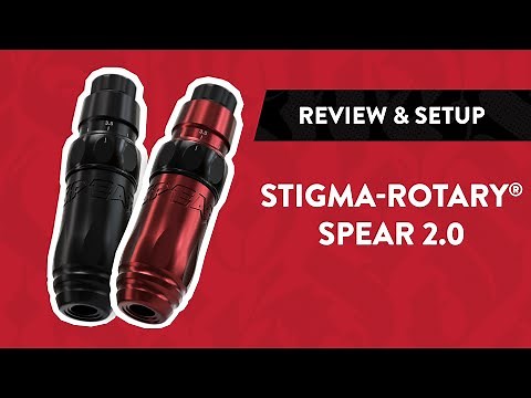 Stigma-Rotary® Spear 2.0 Tattoo Machine | Review, Setup & Unboxing