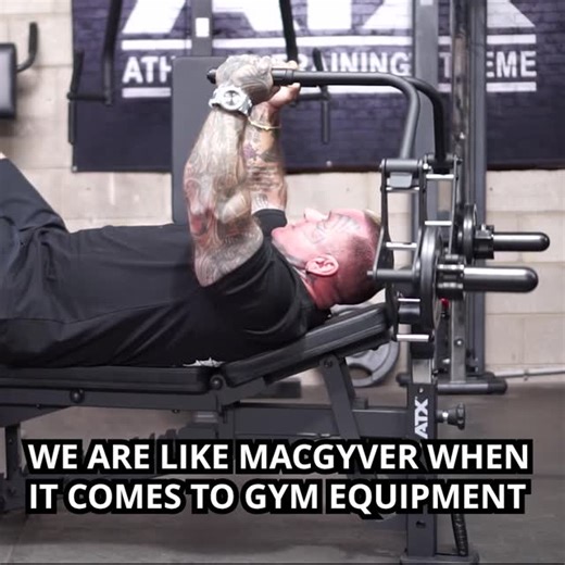 Sams Fitness - Gym Equipment on Instagram: "Give Lee the ATX® Commercial FID Bench ATX-MBX-660 + ATX® Pec-Fly Attachment ATX-OP-PEA Combo and he could still have a full body workout."