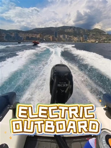WAVE 300 electric boat motor — Experience quiet propulsion at Cannes 2026