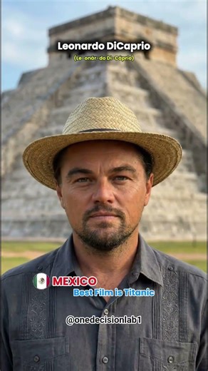 What if Leonardo DiCaprio had traveled to the 7 Wonders of the World? 🤔🌍