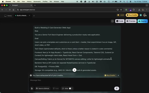 Built a Web App with Emergent: A Browser-Based AI Tool | Aman Pareek posted on the topic | LinkedIn