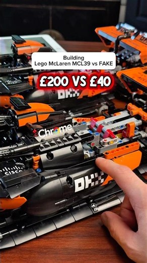 What’s actually different? - Lego technic McLaren MLC39 42228 vs cheap copy.