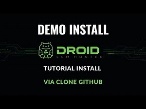 Tutorial Install Droid LLM Hunter - Via Clone Github
