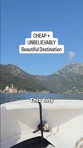 One of my favorite CHEAP and BEAUTIFUL Travel Destinations!