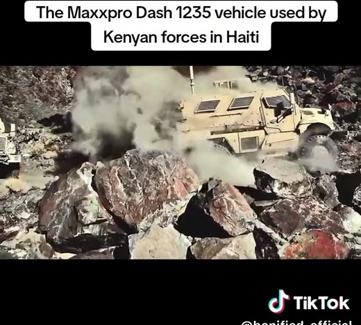 Kenya is well equipped to fight the gangs in Haiti. #mssforces #haitiport #citizentvkenya #ntvkenyanews #ruto #fyp #nairobi #portauprince #barbeque #kenyapolice #kenya #MRAP #maxxpro