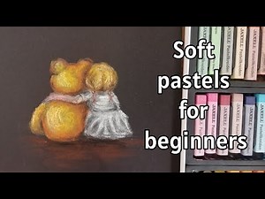 How to draw with soft pastels. Tutorial for beginners.