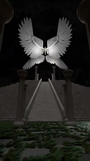 Biblically Accurate Angel (3D Animation Blender)