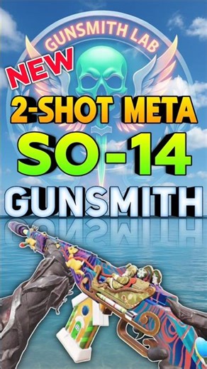 2-SHOT S0-14 Best Loadout CODM | 2-Shot META + Zero Recoil Marksman Build 🔥 #callofduty #codmobile
