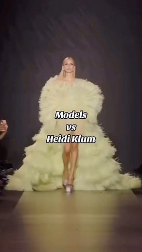 76K views · 1.7K reactions | Models vs Heidi Klum #models #heidiklum | Freddy Velarde | Facebook