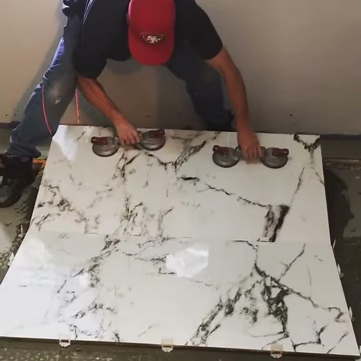 Install Large Format Floor Tile