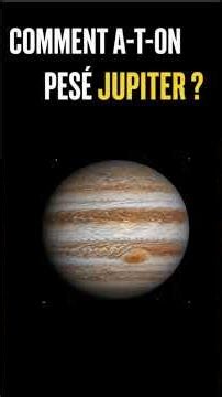 🪐 COMMENT DÉTERMINER LA MASSE DE JUPITER ? | 3ᵉ LOI DE KÉPLER