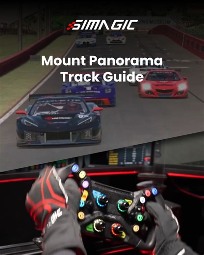 Bathurst 12 Hour is almost here 🏁 Check out the Mount Panorama track guide as we break down key corners and GT3 tips to get you race-ready. #simagic #simracing #Bathurst12Hour #MountPanorama #racing #Motorsport #trackguide #tutorial | Simagic Official