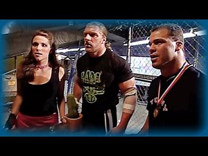 Stephanie McMahon, Triple H and Angle have to cooperate for their match: SmackDown!, Aug. 03, 2000