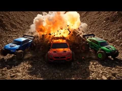 Mud, Speed & Fire: RC Combat Championship #RCBattleRally #RCCarWar #OffRoadRC