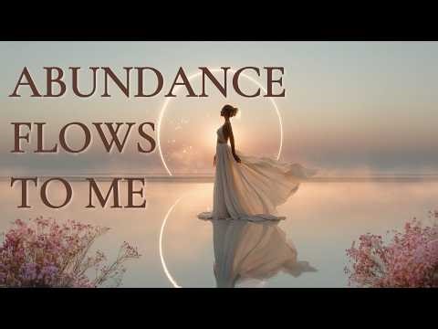 Abundance Flows to Me ✨ Healing Manifestation Music & Affirmations for Money, Love & Health