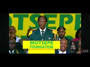 His Grace Dr. B E Lekganyane delivers His Holy Sermon #motsepefoundation #nationaldayofprayer