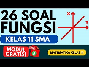 26 Soal & Pembahasan Fungsi Komposisi & Invers Kelas 11 | Persiapan Ujian Semester Paling Lengkap!