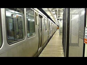 CTA Transit: 1981-87 Budd Company 2600 Series "L" Red Line Train at Berwyn Station (Late Night)