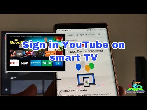 How to sign in YouTube on Smart TV / log in YouTube channel account on Smart TV with a smart phone
