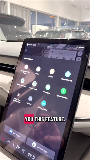 Volvo ES90 with Abbey Road Studio Music Mode