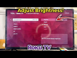 Roku TV: How to Change Screen Brightness