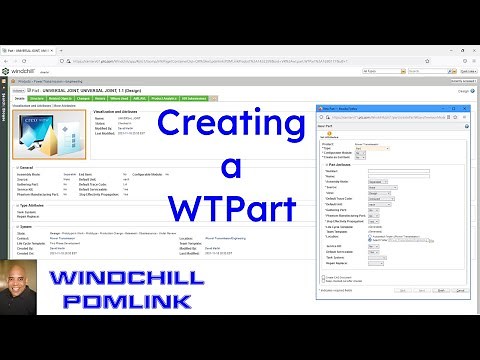 PTC Windchill PDMLink - Creating a New WTPart