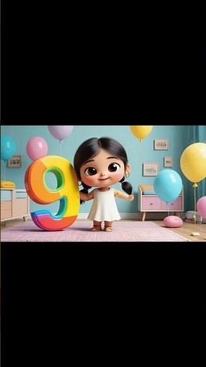 Number 9 Song 🎵 | Learn Number Nine | Fun Learning for Kids