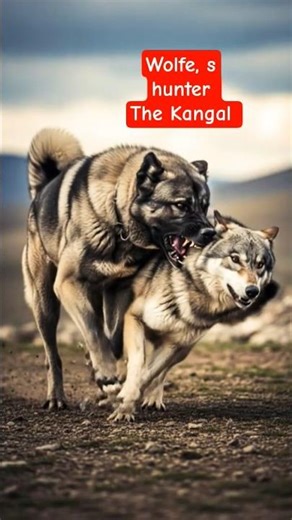 Kangal Dog vs Wolf | The Ultimate Protector 🐕🐺