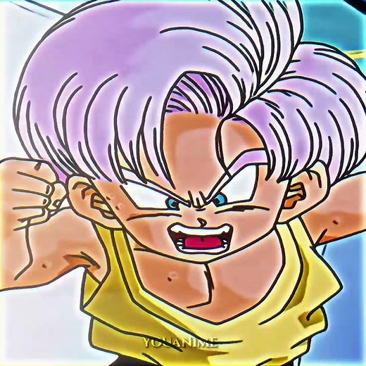 Kid Trunks Goes Super Saiyan for the First Time Vegeta Can’t Believe It